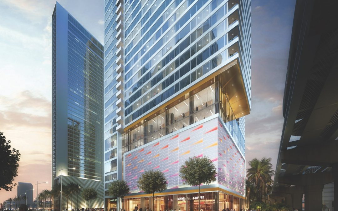 39-STORY KENECT TOWER APPROVED IN DOWNTOWN MIAMI, WILL HAVE MORE PARKING FOR BIKES THAN CARS